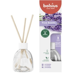 Bolsius True Scents bastoncini diffusori di fragranze 60 ml in vetro - Lavanda Lavanda