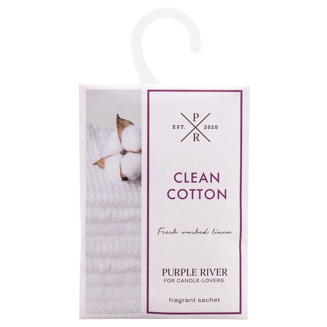 Ароматный саше для гардероба Clean Cotton Purple River