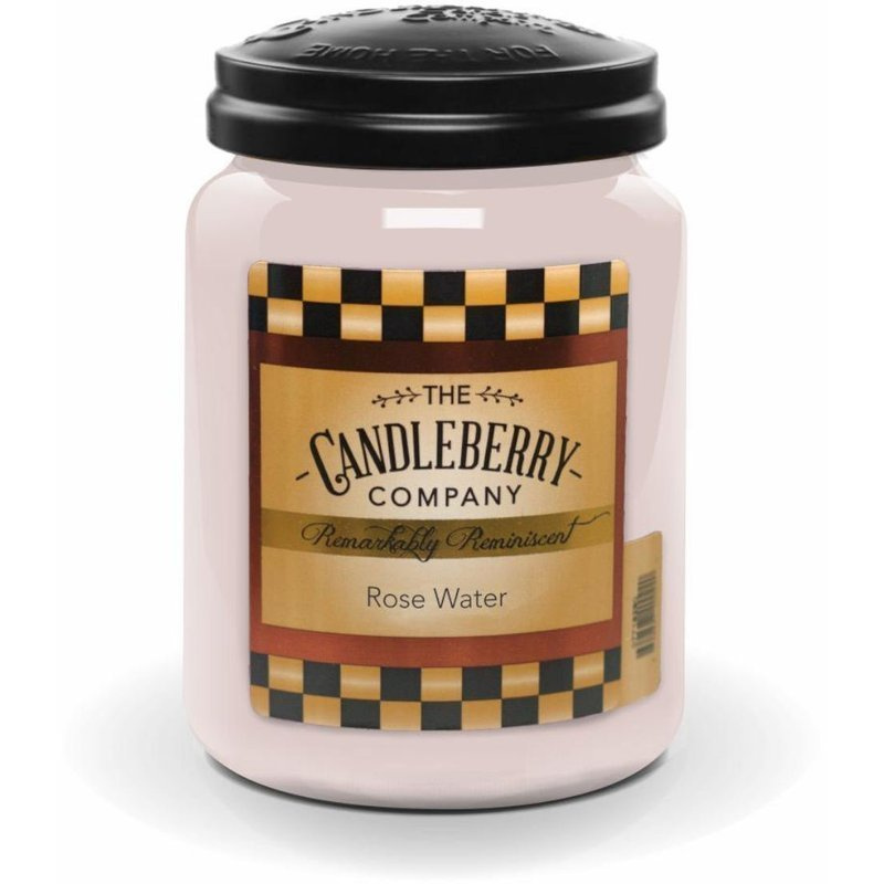 Candleberry große Duftkerze im Glas 570 g – Rose Water™