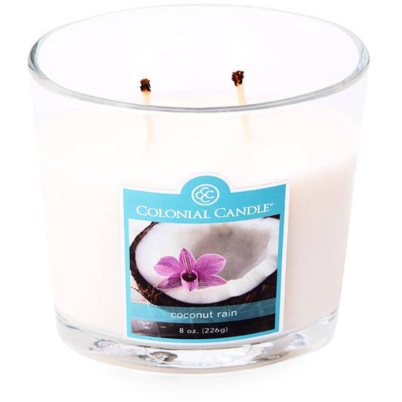 Ovale geurkaars Colonial Candle 226 gr - Coconut Rain
