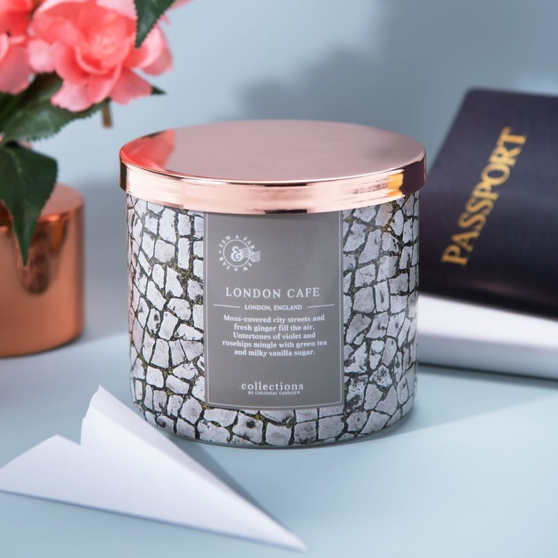 Colonial Candle Travel Soja-Duftkerze – London Café