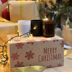 Gift set scented soy candles 3 pcs - Fresh Vibes