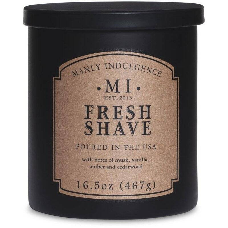 Duftkerze Soja für Männer Colonial Candle - Fresh Shave 