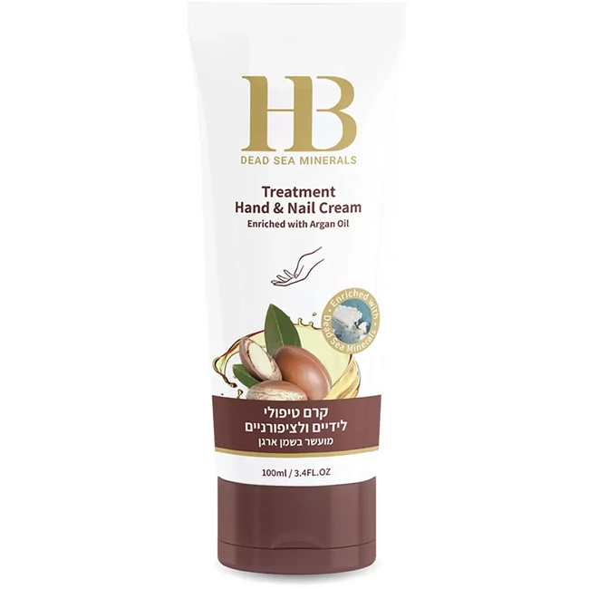 Health & Beauty hand and nail cream with Argan Oil based on Dead Sea minerals 3.4 oz 100 ml