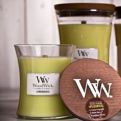 WoodWick Core Medium świeca zapachowa sojowa w szkle ~ 100 h - Redwood