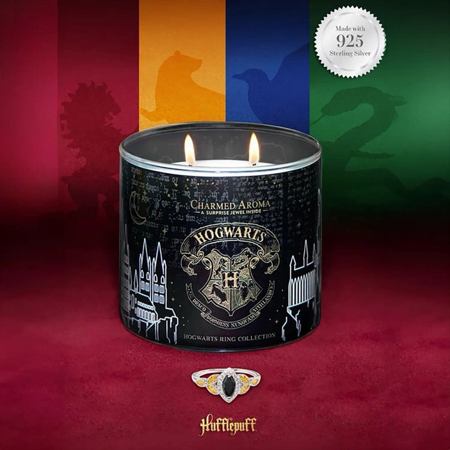Šperková svíčka Charmed Aroma Harry Potter Prsten z Hufflepuff Ring