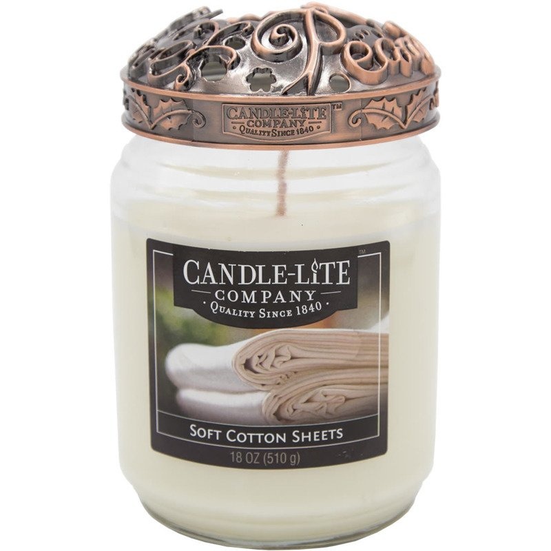 Coperchio di candela in metallo color ottone Handwriting Burning Cap Candle-lite