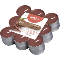 Bolsius True Scents scented tealight warmers 18 pcs - Agarwood Oud Wood