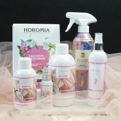 Zapach do tkanin premium perfumowany włoski Soffice Talco Horomia 250 ml