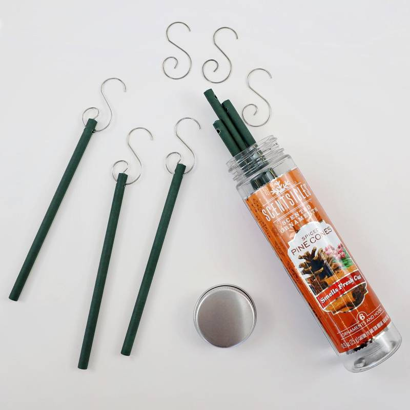 Scentsicles scented sticks for Christmas tree 6 pcs - Spiced Pine Cones