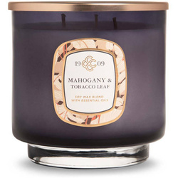 Роскошная ароматическая свеча Mahogany Tobacco Leaf Colonial Candle