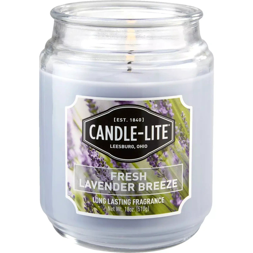 Geurkaars natuurlijke Fresh Lavender Breeze Candle-lite