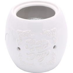Electric wax burner with removable bowl Boro - White