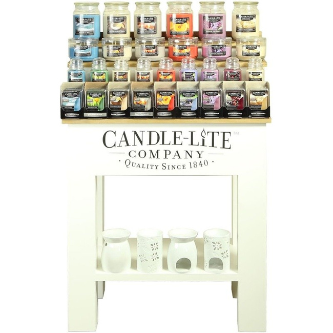 Candle-lite Paulownia Small ekspozytor średni stół