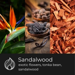 Candle World soy scented wax Sandalwood 50 g