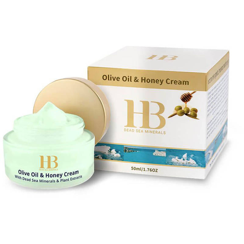 Olive Oil Honey Cream 50 ml SPF20 based on minerals from the Dead Sea Health & Beauty