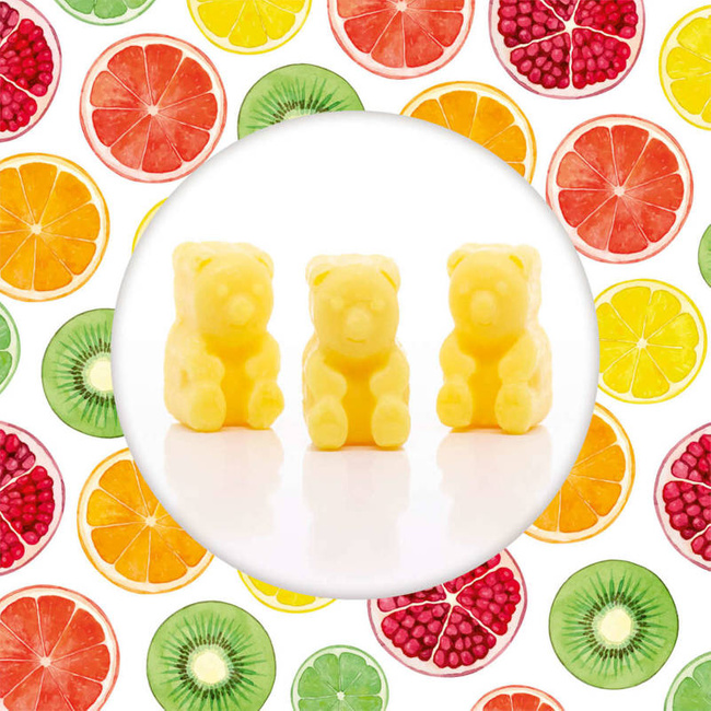 Duftwachs Soja Teddybären Sommerfrüchte - Summer Fruit Mix Ted Friends