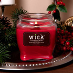 Natalizia candela profumata di soia stoppino di legno Colonial Candle Wick - Cinnamon Kiss