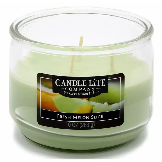 Kvapo žvakė natūralaus 3 dagtimis Fresh Melon Slice Candle-lite 