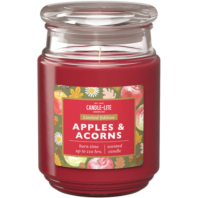 Vonná svíčka přírodní Apples Acorns Candle-lite