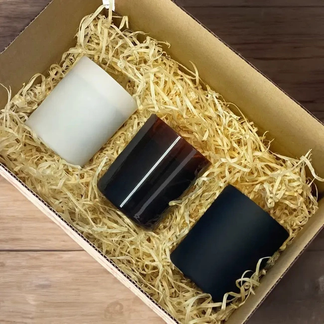 Gift box bougies parfumées au soja 3 pièces - Vintage Vibe