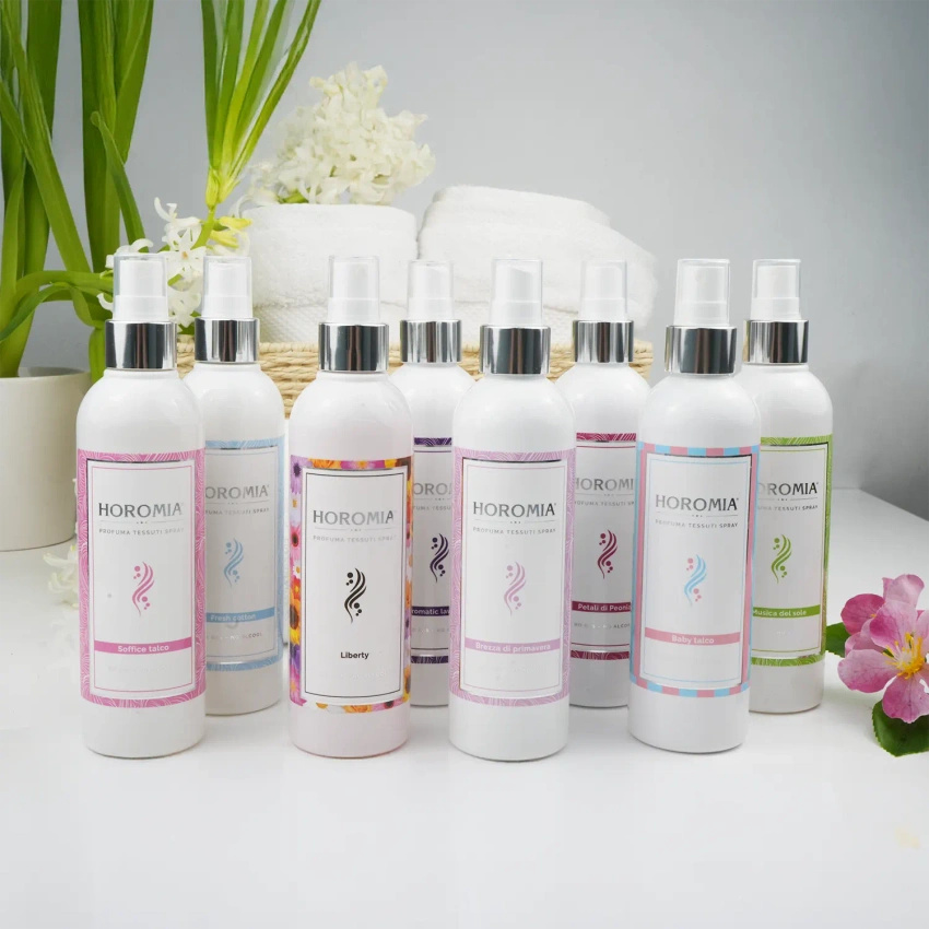 Prémiová parfémovaná vůně do textilu italská Soffice Talco Horomia 250 ml