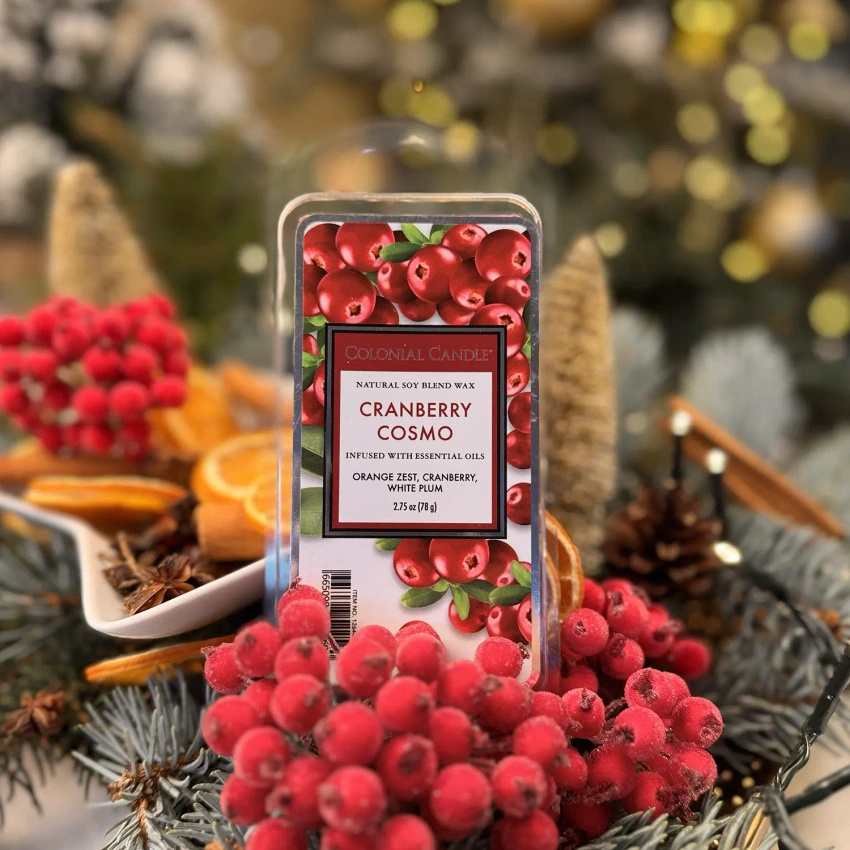 Sojový vosk brusinka 77 g Colonial Candle - Cranberry Cosmo