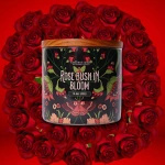 Colonial Candle Deco Collection candela di soia profumata in vetro 3 stoppini 14,5 oz 411 g - Rose Bush In Bloom