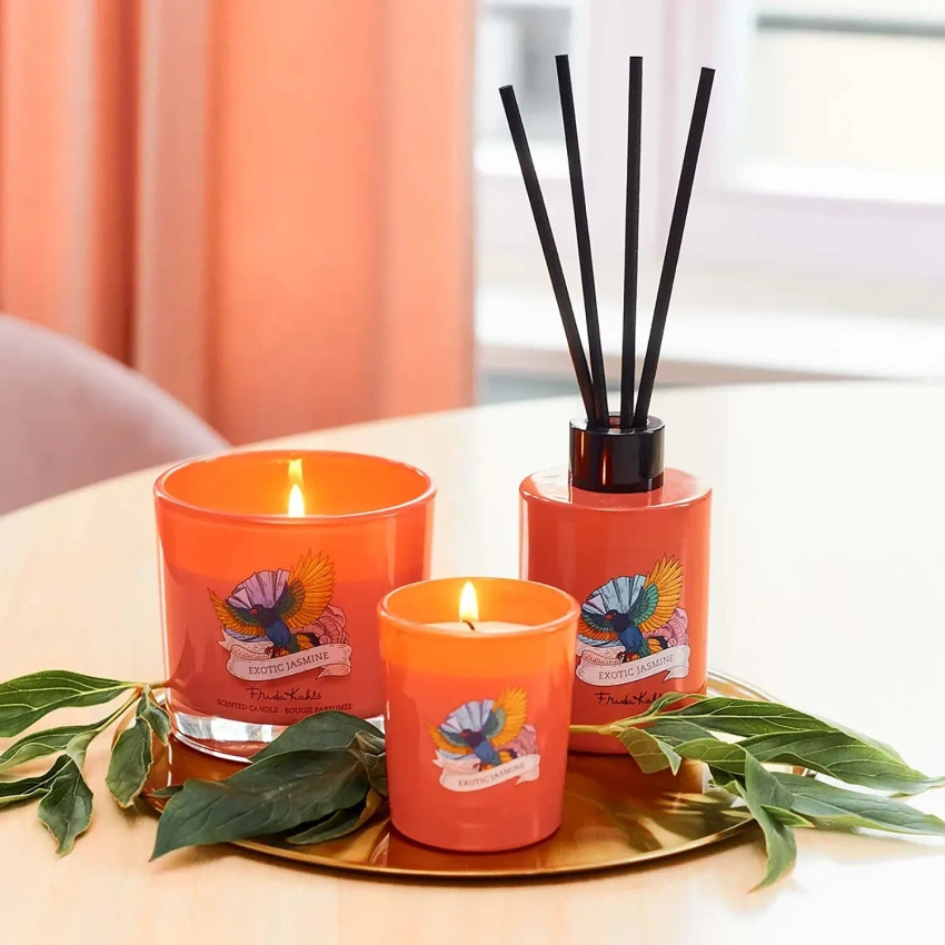 Frida Kahlo Duftkerze im glas Jasmin-Rose Exotic Jasmine 180 g