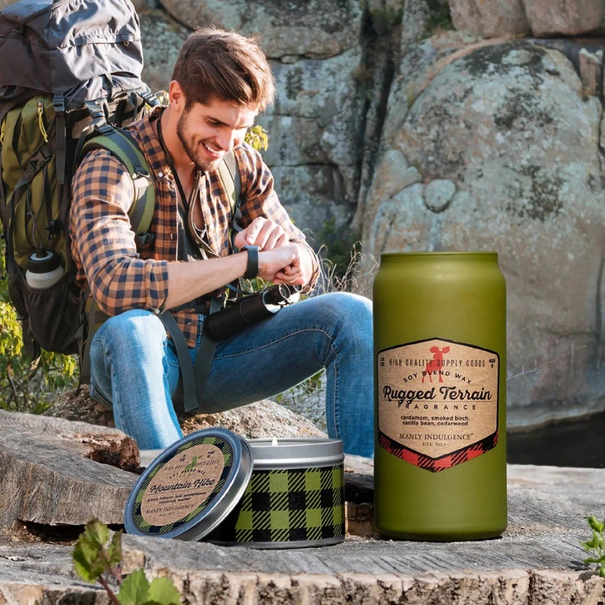 Soja Duftkerze für Herren Rugged Terrain Colonial Candle