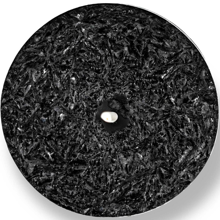 Cleandazione del tealight maxi di candela rituale chacale - Nero