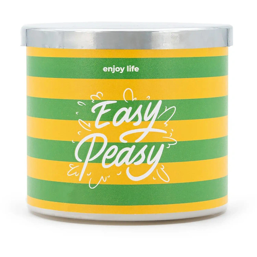 Mad Candle Duftkerze Glas Easy Peasy 400 g Mandarine und Minze