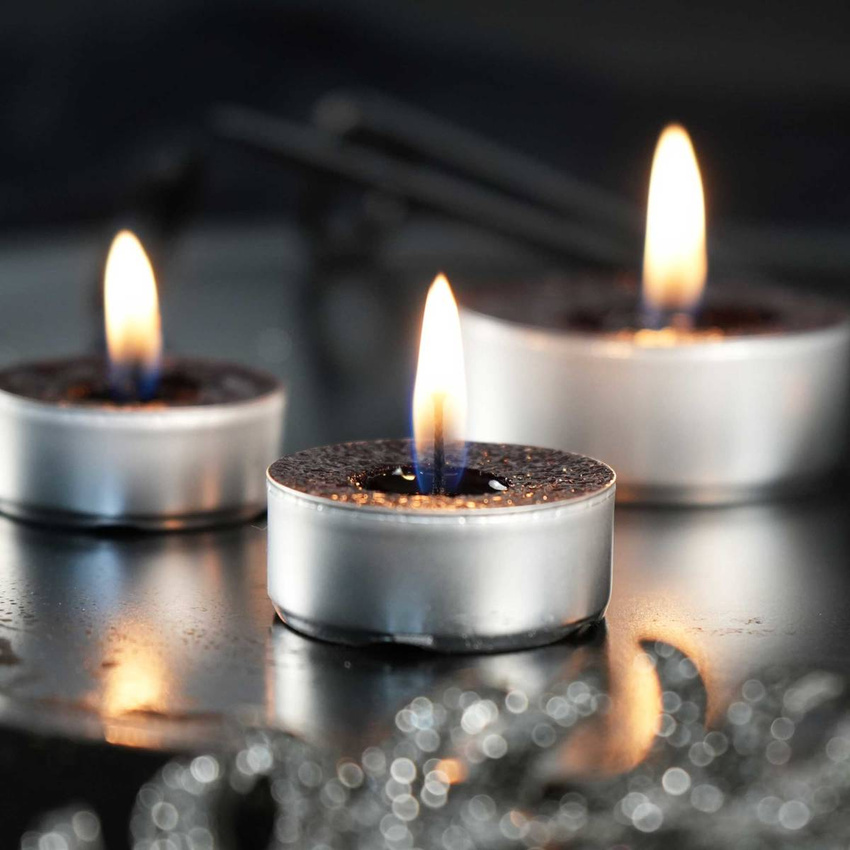 Vela ritual chakal purificación de aura te ligero maxi - Negra
