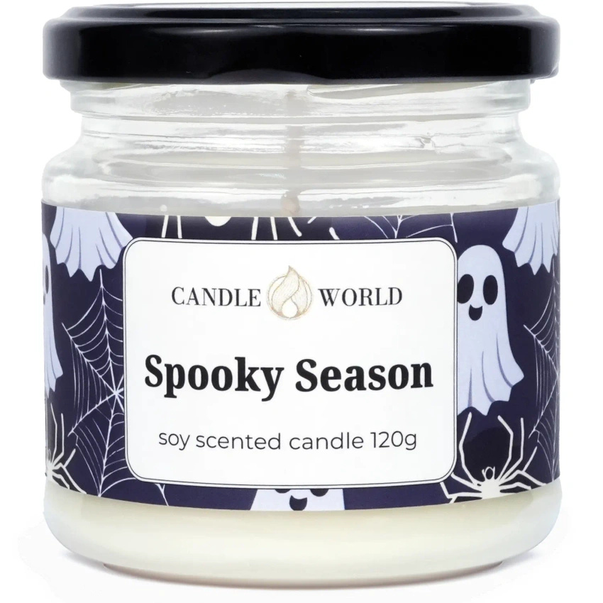 Candle World soy scented candle jar Spooky Season 120 g Dark forest