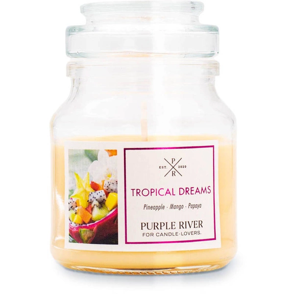 Sojová vonná svíčka Tropical Dreams Purple River 113 g