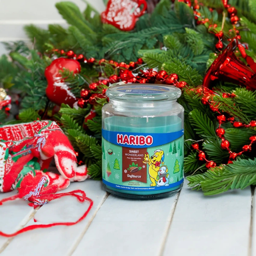 Vela perfumada de Navidad Haribo - Sweet Wonderland