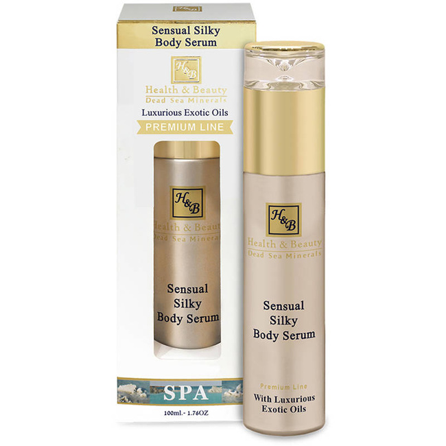 Sensual body serum with silk 100 ml based on Dead Sea minerals Health & Beauty Premium Line