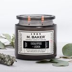 Sójová vonná sviečka lekárenská dóza 396 g Colonial Candle M Baker - Eucalyptus Lichen