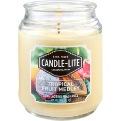 Natural scented candle Tropical Fruit Medley Candle-lite