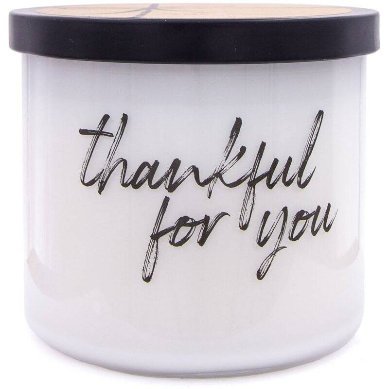 Vela perfumada de soja de regalo Thankful For You Colonial Candle 411 g
