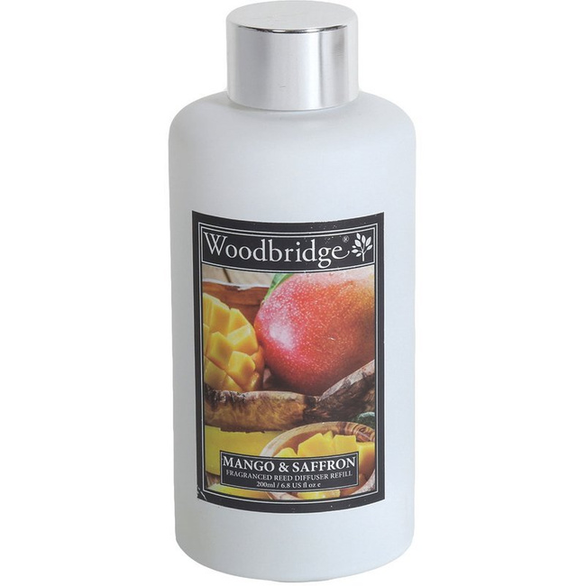 Nachfüllpackung für Duftstäbchen safran Woodbridge 200 ml - Mango Saffron