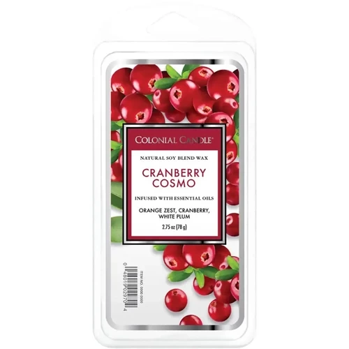 Soja geurwas 77 g Colonial Candle - Cranberry Cosmo